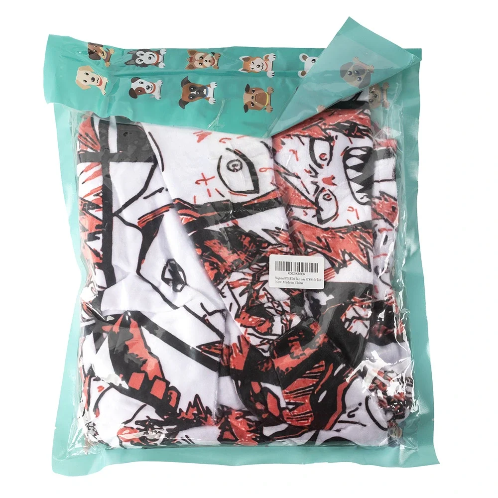 Anime My Hero Academia Red Riot Hooded Wearable Silky Soft Blanket 60